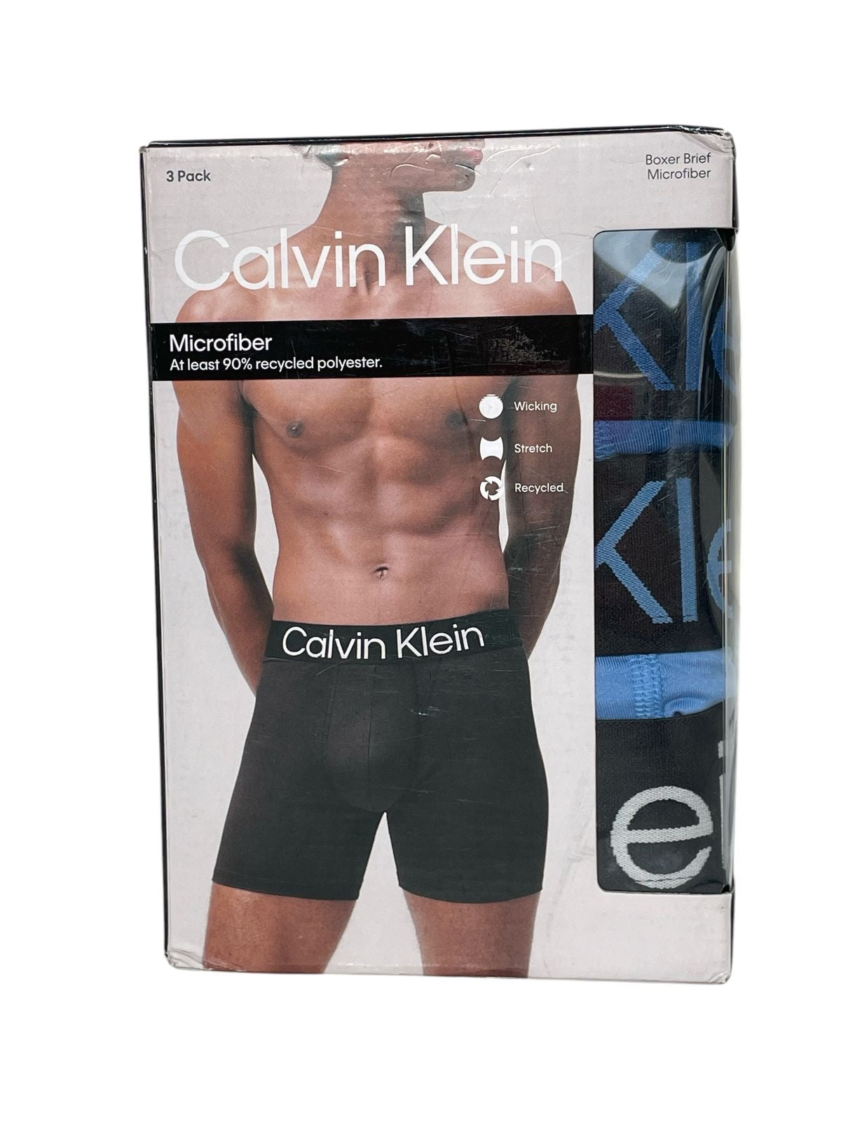 Set de Boxers Calvin Klein para Hombre – Microfibra Premium (3 Piezas)